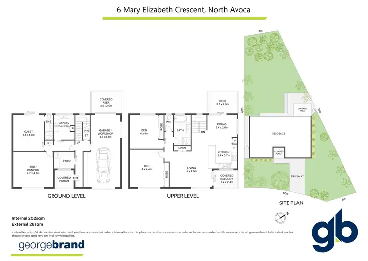 Floorplan of Homely house listing, 6 Mary Elizabeth Crescent, North Avoca NSW 2260
