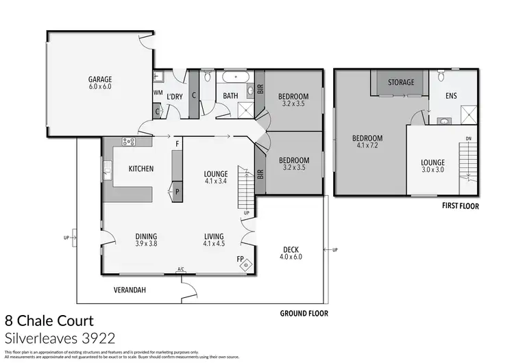Floorplan of Homely house listing, 8 Chale Court, Silverleaves VIC 3922