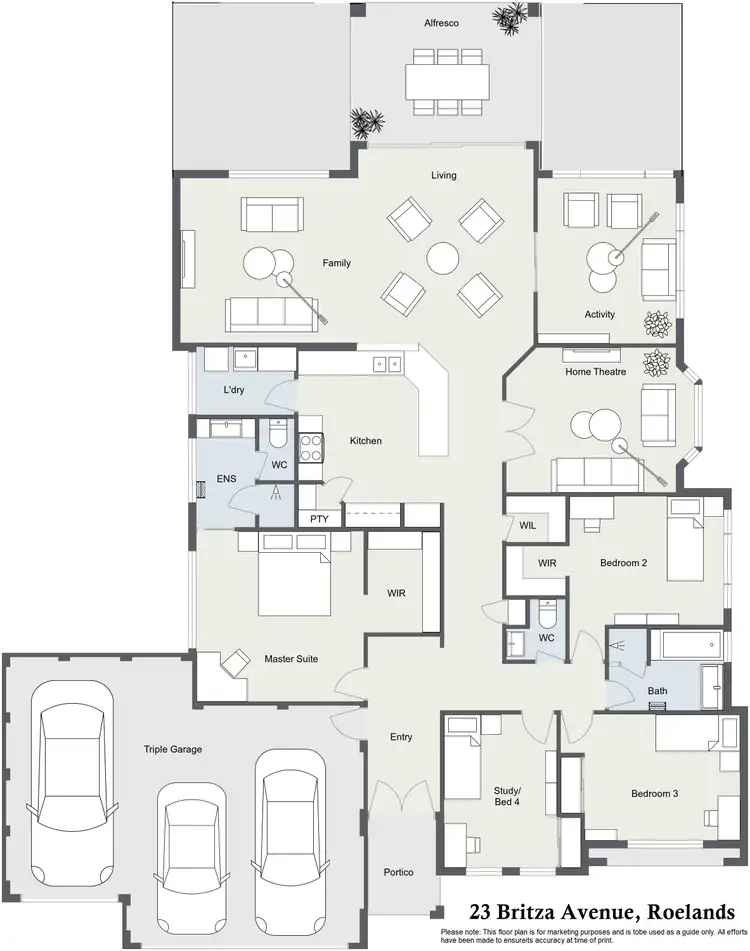 Floorplan of Homely house listing, 23 Britza Avenue, Roelands WA 6226