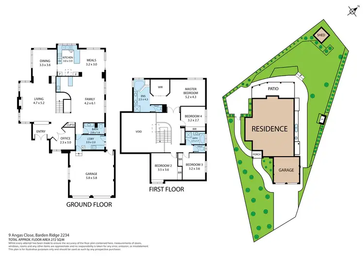 Floorplan of Homely house listing, 9 Angas Close, Barden Ridge NSW 2234