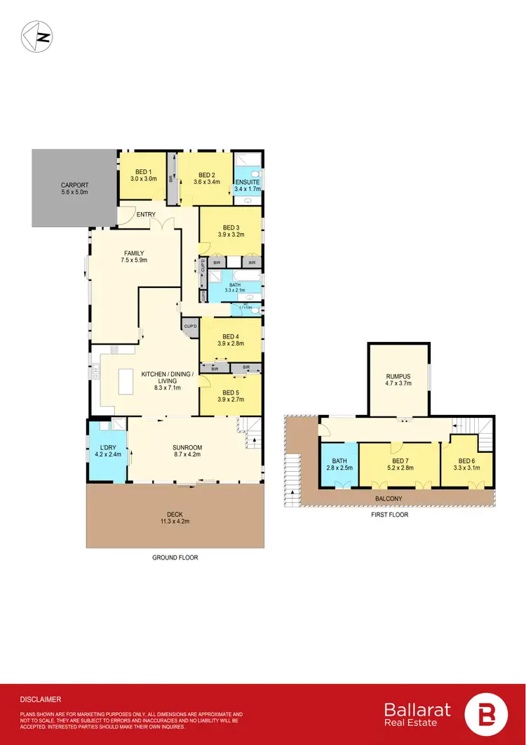 Floorplan of Homely house listing, 10 Stawell Street South, Ballarat East VIC 3350