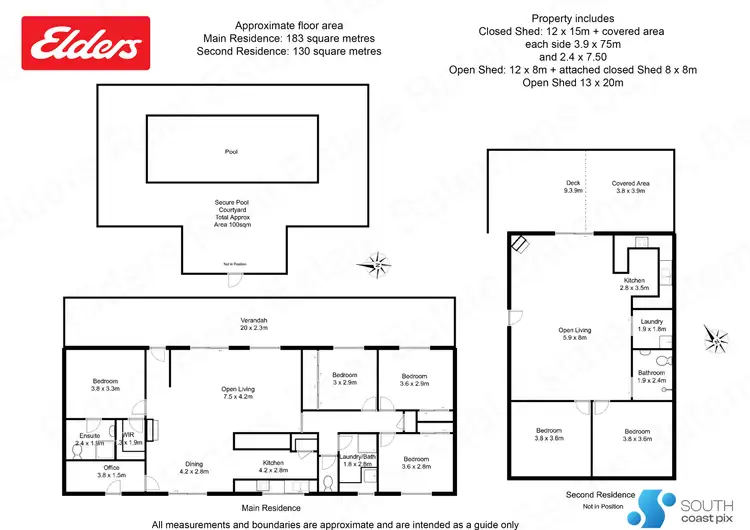 Floorplan of Homely rural property listing, 91 Percy Davis Drive, Moruya NSW 2537