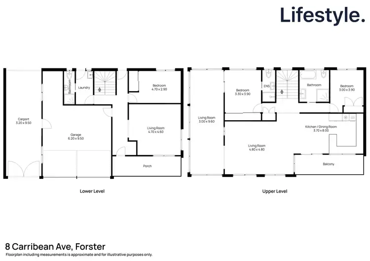 Floorplan of Homely house listing, 8 Carribean Avenue, Forster NSW 2428