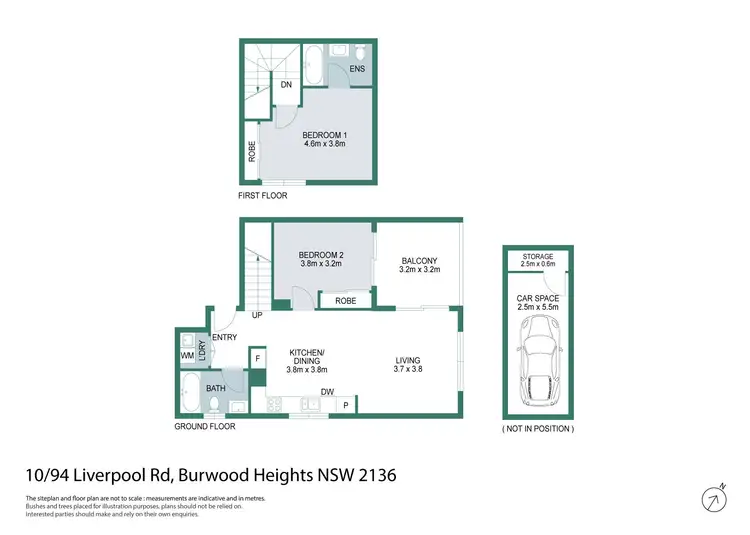 Floorplan of Homely apartment listing, 10/94 Liverpool Road, Burwood Heights NSW 2136