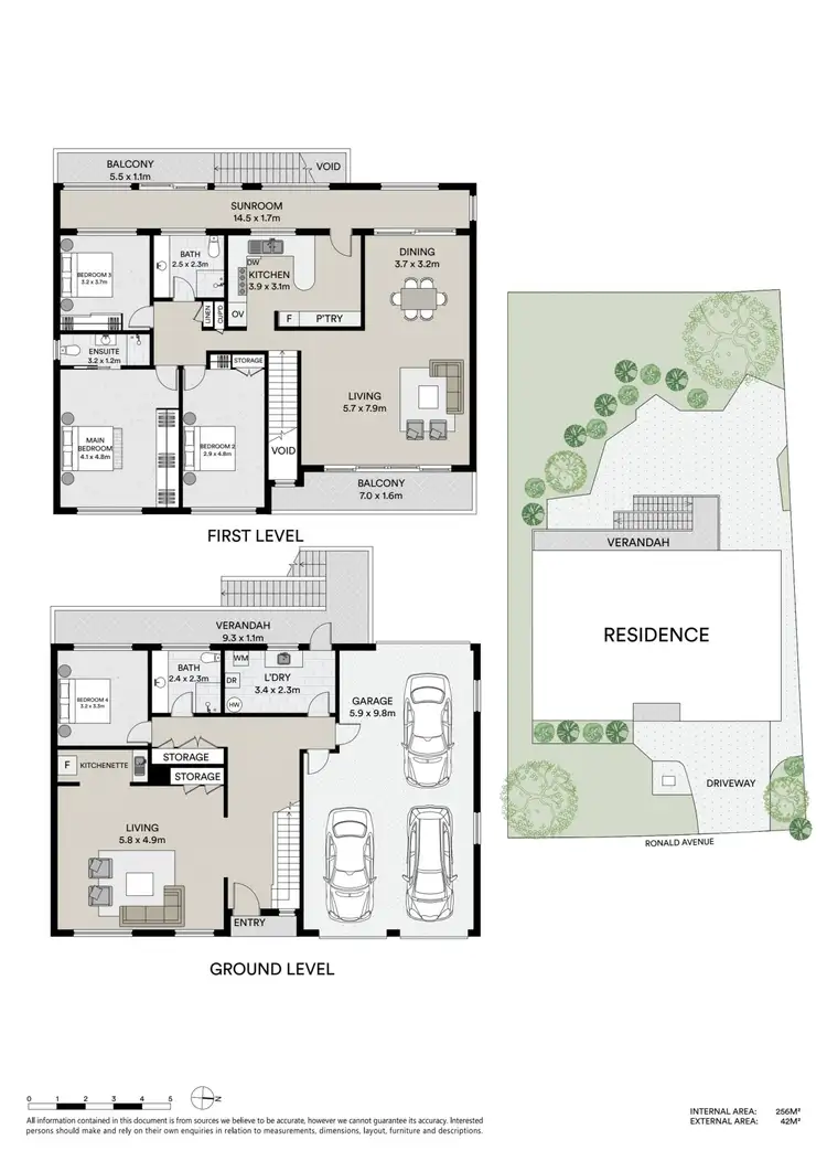 Floorplan of Homely house listing, 66 Ronald Avenue, Shoal Bay NSW 2315