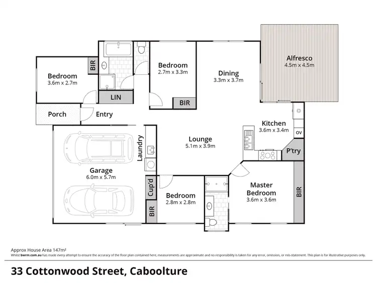 Floorplan of Homely house listing, 33 Cottonwood Street, Caboolture QLD 4510