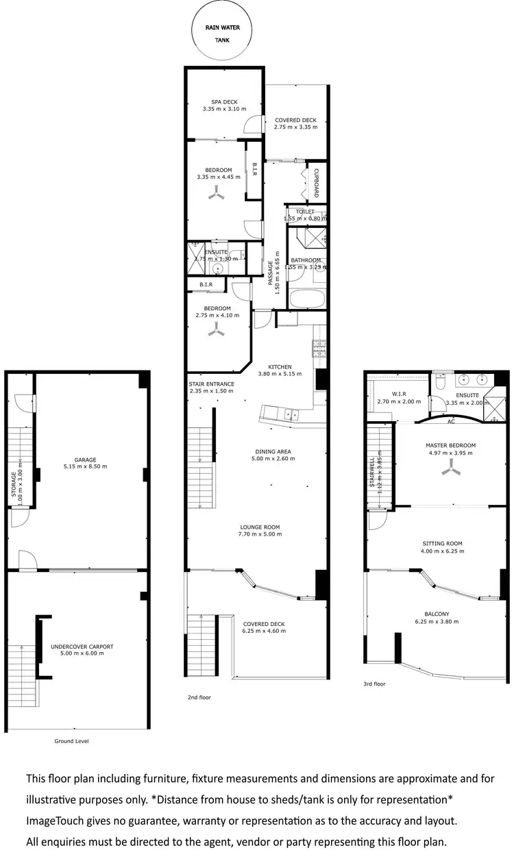 Floorplan of Homely house listing, 33a Esplanade, Coffin Bay SA 5607