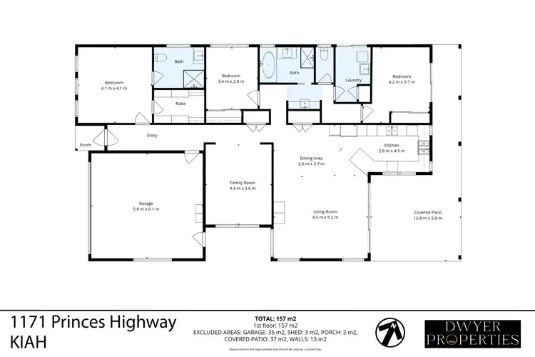 Floorplan of Homely house listing, 1171 Princes Highway, Kiah NSW 2551