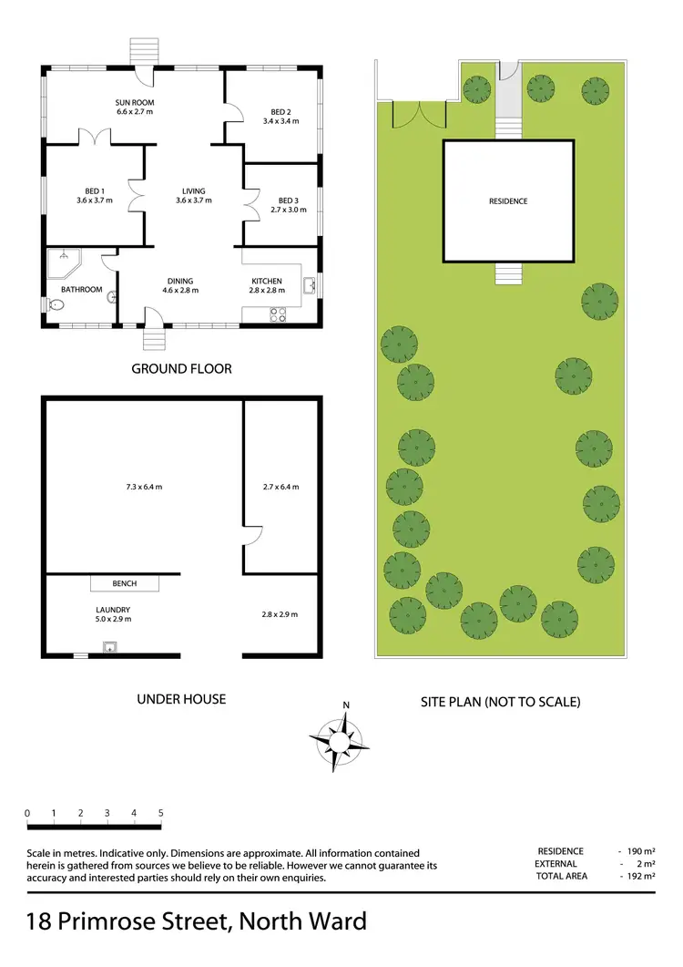 Floorplan of Homely house listing, 18 Primrose Street, North Ward QLD 4810
