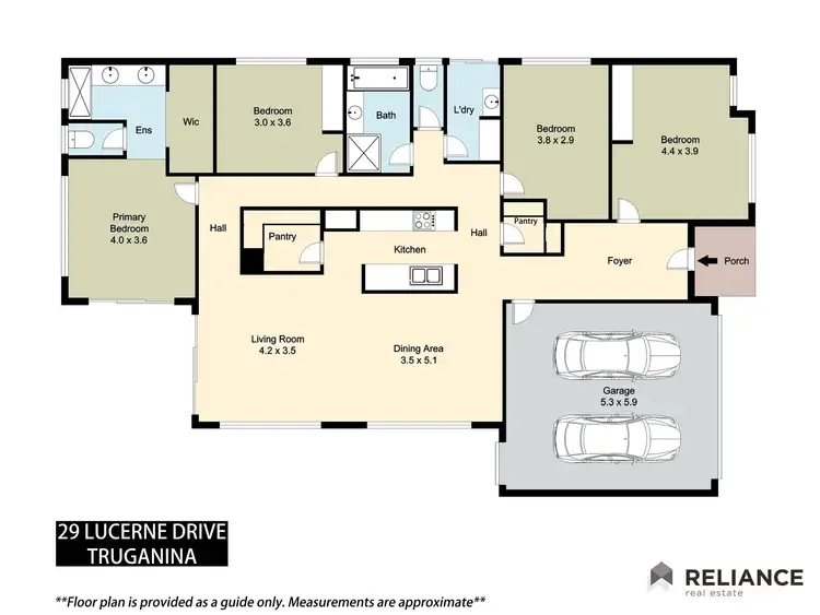 Floorplan of Homely house listing, 29 Lucerne Drive, Truganina VIC 3029