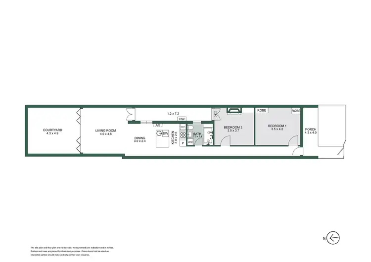 Floorplan of Homely house listing, 15 Wall Street, Richmond VIC 3121