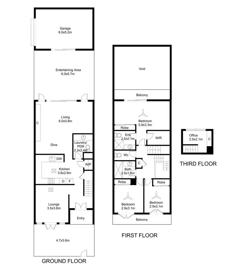 Floorplan of Homely house listing, 186 Gilles Street, Adelaide SA 5000