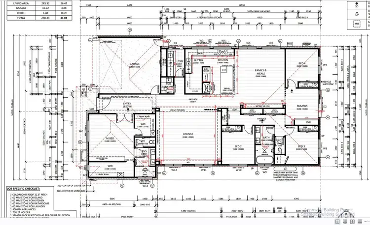 Floorplan of Homely house listing, 17 Mayvale Street, Mambourin VIC 3024