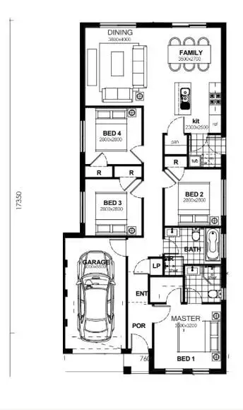 Floorplan of Homely house listing, Address available on request