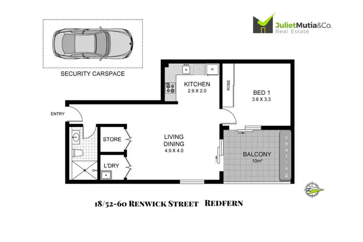 Floorplan of Homely unit listing, Address available on request
