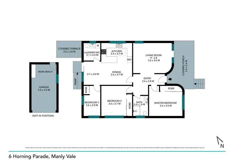 Floorplan of Homely house listing, 6 Horning Parade, Manly Vale NSW 2093