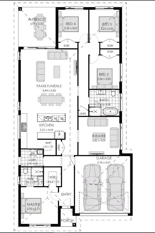 Floorplan of Homely house listing, Address available on request
