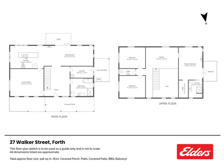 Floorplan of Homely house listing, 27 Walker Street, Forth TAS 7310