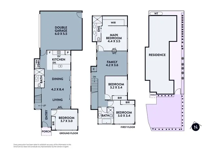 Floorplan of Homely townhouse listing, 4/48 Harrow Street, Preston VIC 3072