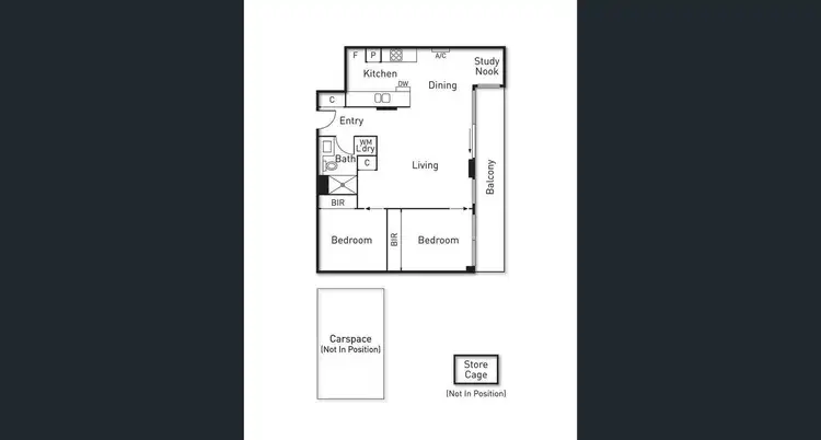 Floorplan of Homely apartment listing, 1114/15 Clifton Street, Prahran VIC 3181
