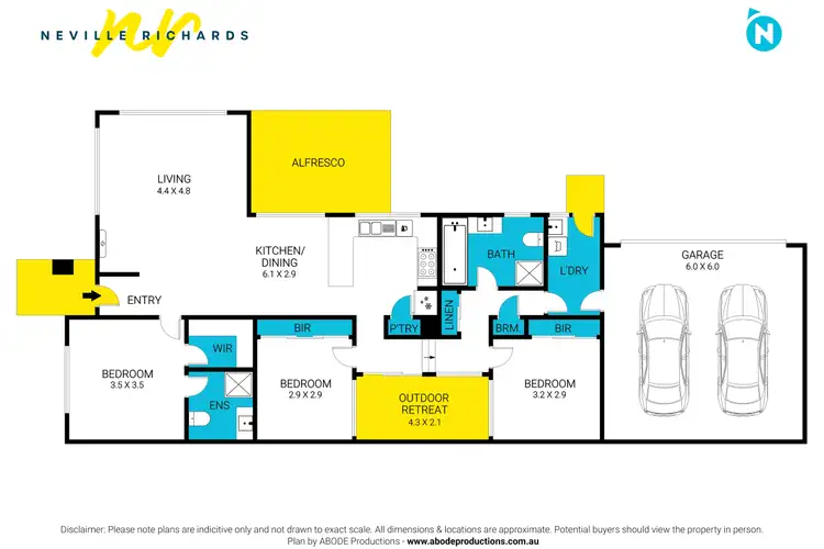 Floorplan of Homely house listing, 1 Seamist Court, Indented Head VIC 3223