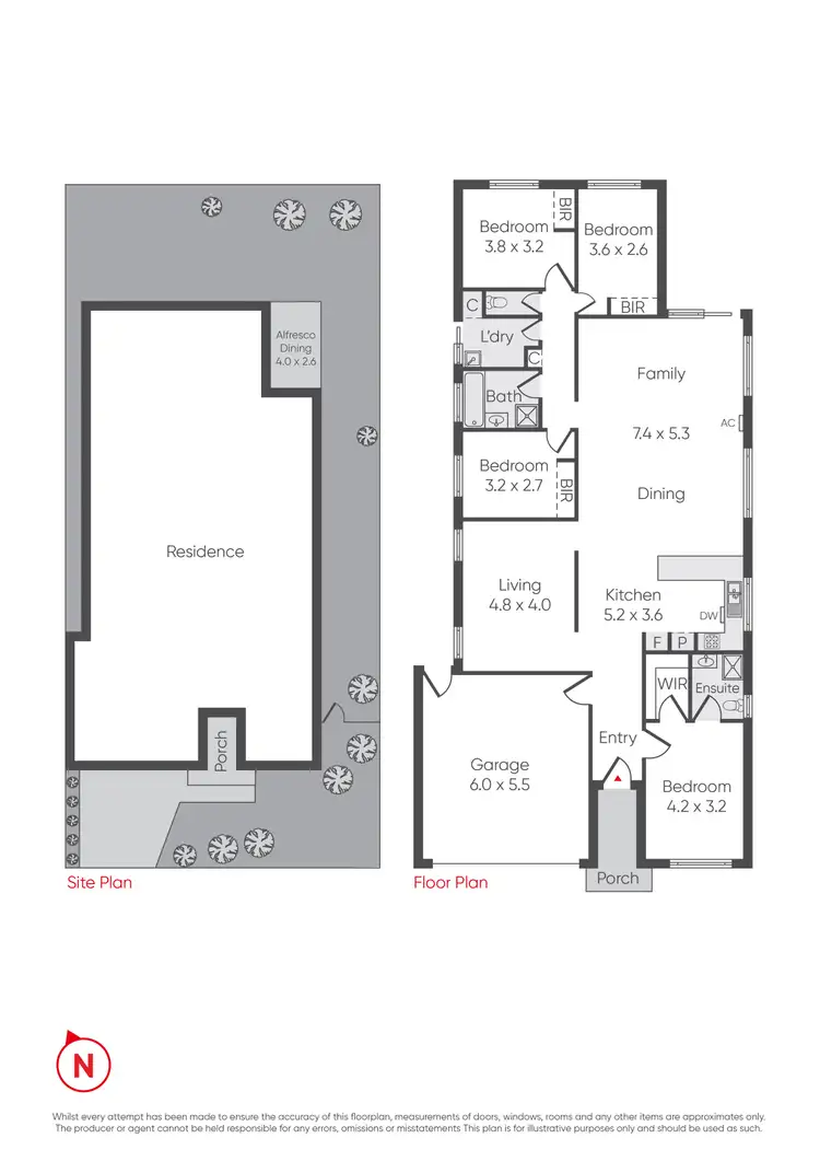 Floorplan of Homely house listing, 19 Goddard Street, Tarneit VIC 3029