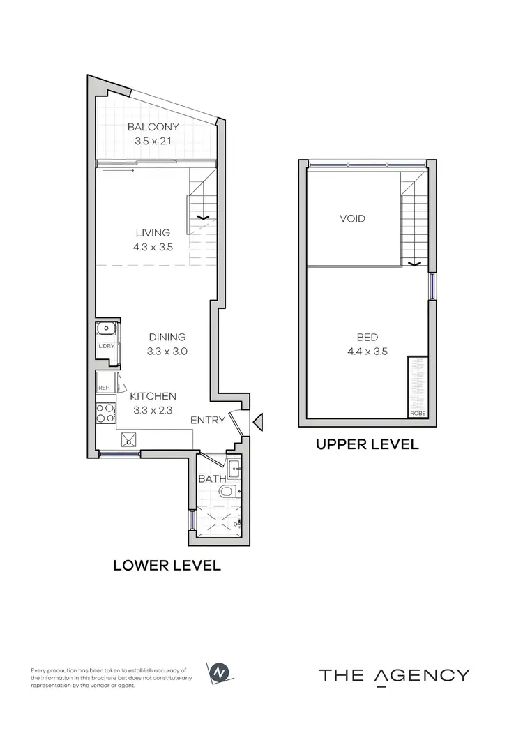 Floorplan of Homely apartment listing, 12/121-123 New Canterbury Road, Petersham NSW 2049