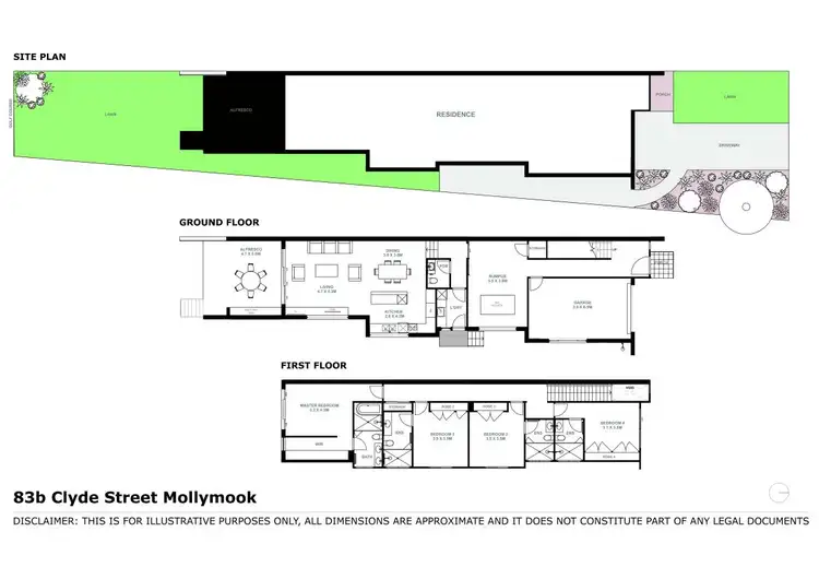 Floorplan of Homely house listing, 83B Clyde Street, Mollymook Beach NSW 2539
