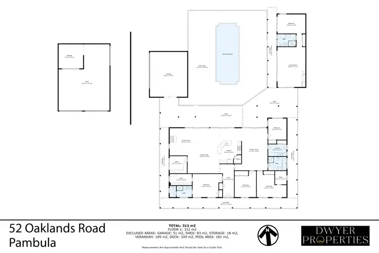 Floorplan of Homely house listing, 52 Oaklands Road, Pambula NSW 2549