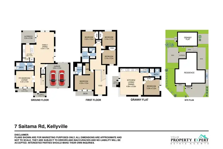 Floorplan of Homely house listing, 7 & 7A Saitama Road, North Kellyville NSW 2155