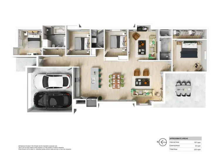 Floorplan of Homely house listing, 12 Cagney Road, Rutherford NSW 2320