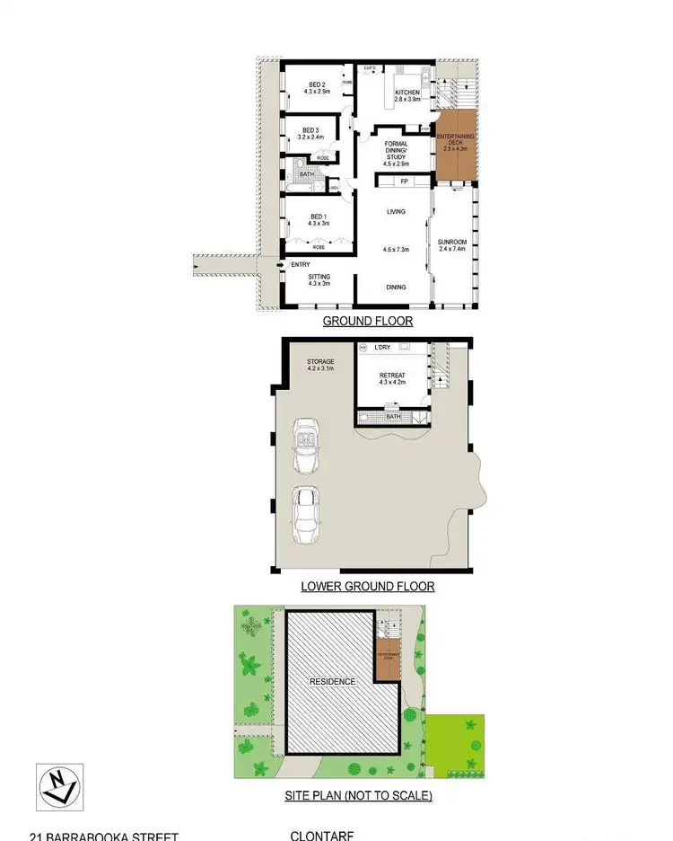 Floorplan of Homely house listing, 21 Barrabooka Street, Clontarf NSW 2093