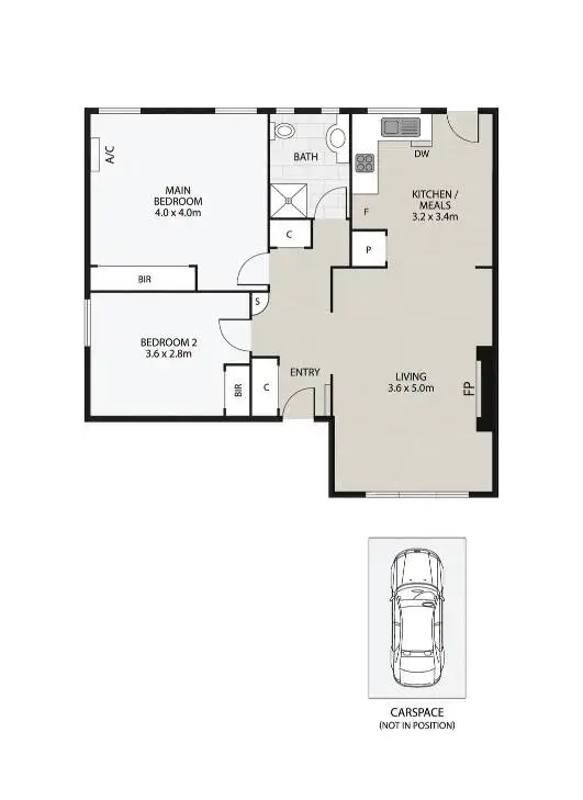 Floorplan of Homely apartment listing, 3/205 Williams Road, South Yarra VIC 3141