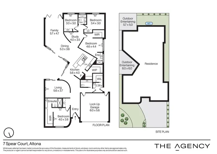 Floorplan of Homely house listing, 7 Spear Court, Altona VIC 3018