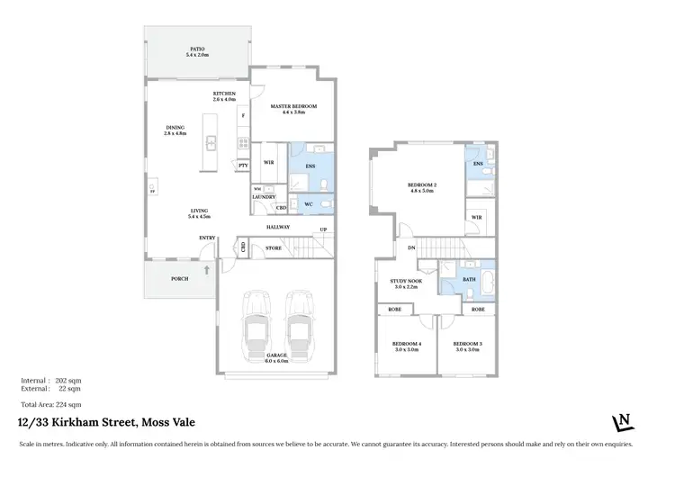 Floorplan of Homely townhouse listing, 12/33 Kirkham Street, Moss Vale NSW 2577