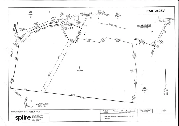 Floorplan of Homely land listing, 170 Dalls Road, Whittlesea VIC 3757