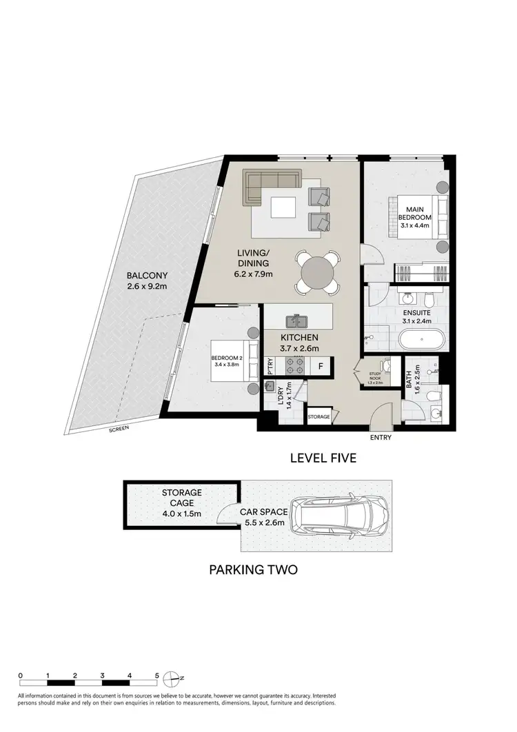 Floorplan of Homely apartment listing, 572/2 Gearin Alley, Mascot NSW 2020