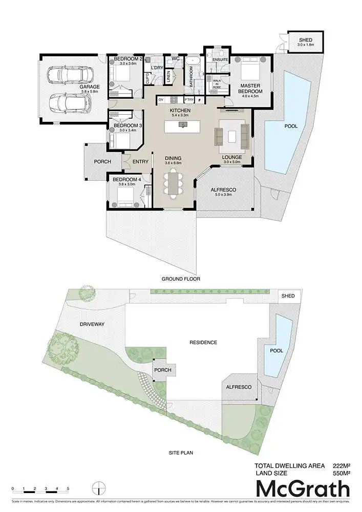 Floorplan of Homely house listing, 6 Tortola Place, Kawana Island QLD 4575