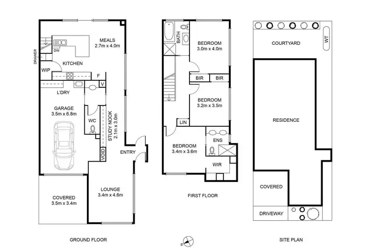 Floorplan of Homely house listing, 235 Bellerine Street, Geelong VIC 3220