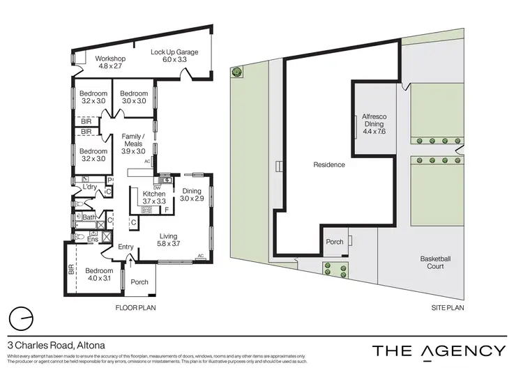 Floorplan of Homely house listing, 3 Charles Road, Altona VIC 3018