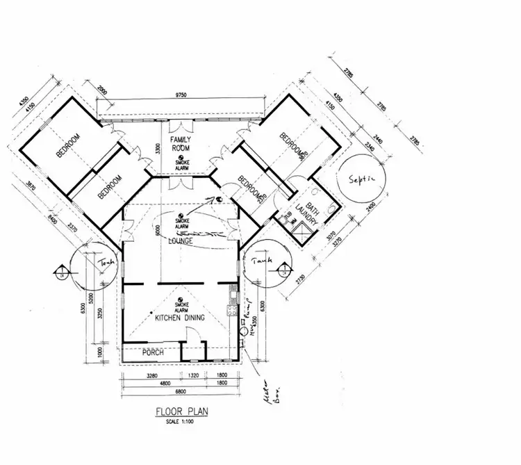 Floorplan of Homely house listing, 203 Van Hensbroek Road, Bauple QLD 4650