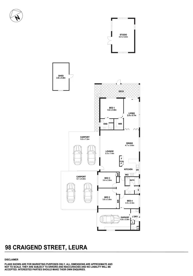 Floorplan of Homely house listing, 98 Craigend Street, Leura NSW 2780