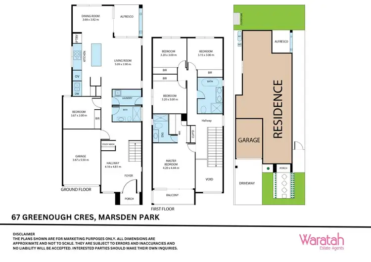 Floorplan of Homely house listing, 67 Greenough Crescent, Marsden Park NSW 2765