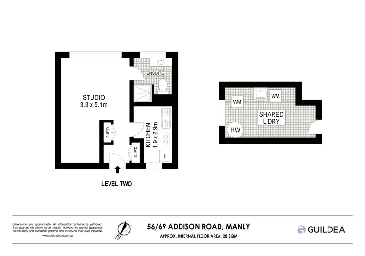 Floorplan of Homely unit listing, 56/69 Addison Road, Manly NSW 2095
