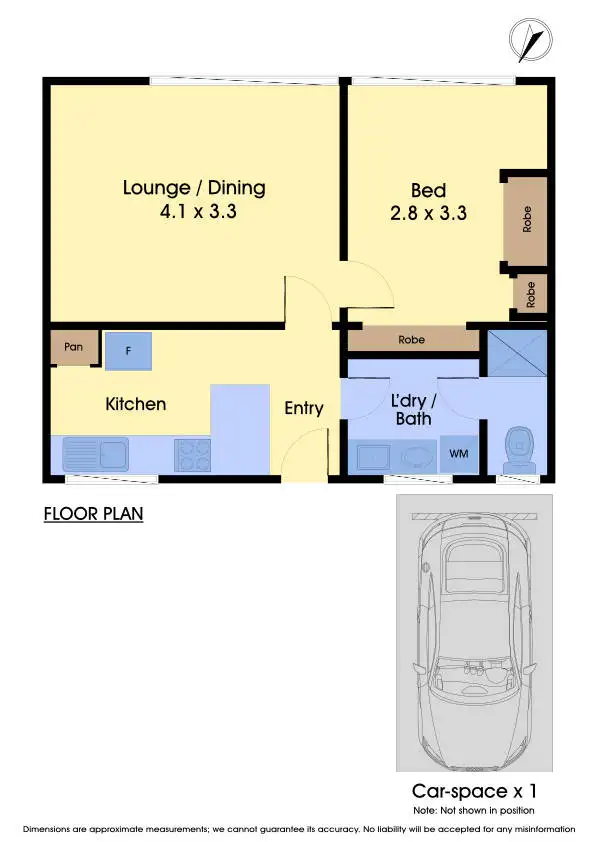 Floorplan of Homely unit listing, 1/2 Stenhouse Avenue, Brooklyn VIC 3012