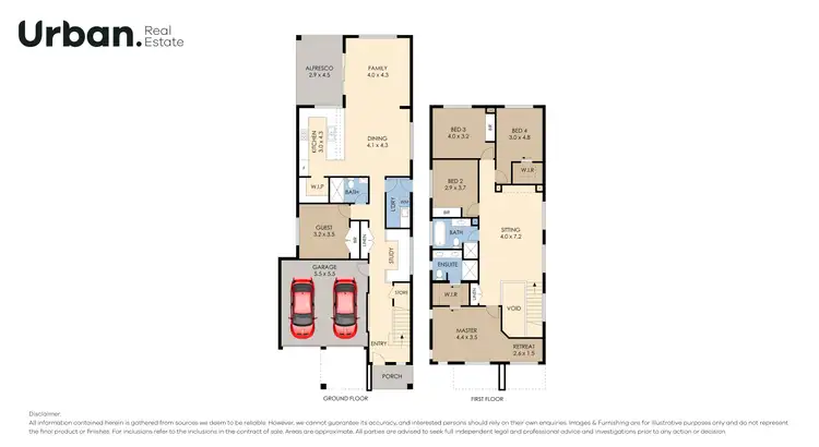 Floorplan of Homely house listing, 6 Chesterman Loop, Oran Park NSW 2570