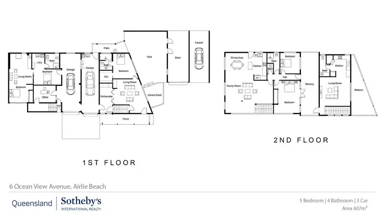 Floorplan of Homely house listing, 6 Ocean View Avenue, Airlie Beach QLD 4802