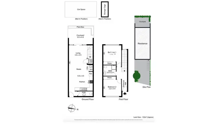 Floorplan of Homely apartment listing, 114/90 White Street, Mordialloc VIC 3195