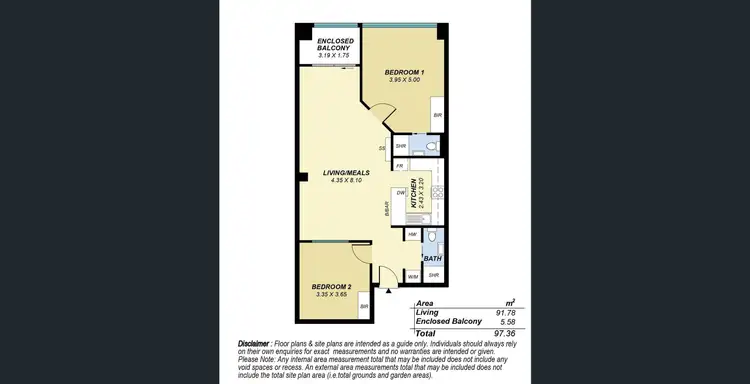 Floorplan of Homely apartment listing, 63/65 King William Street, Adelaide SA 5000