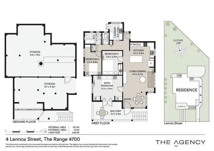 Floorplan of Homely house listing, 4 Lennox Street, The Range QLD 4700